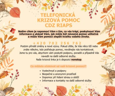 Telefonická krizová pomoc CDZ RIAPS