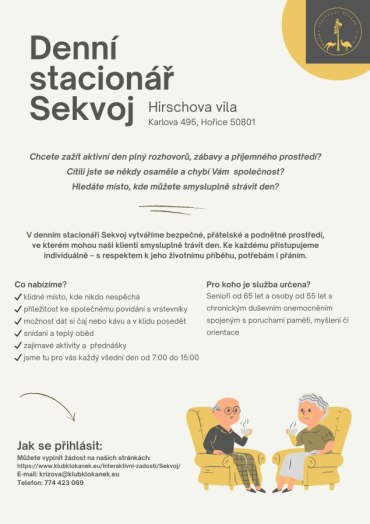 Denní stacionář Sekvoj