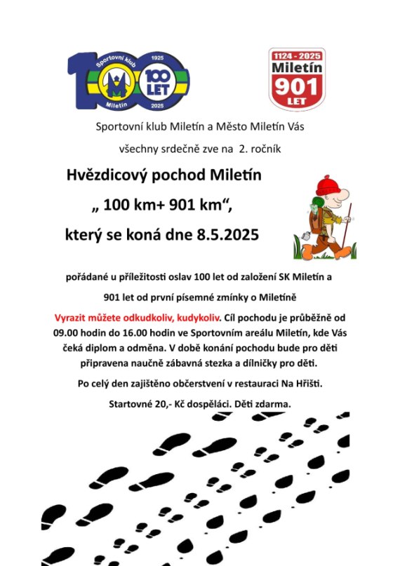 Hvězdicový pochod Miletín