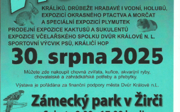 Okresní výstava zvířat v Žirči