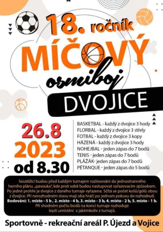 Míčový osmiboj dvojic