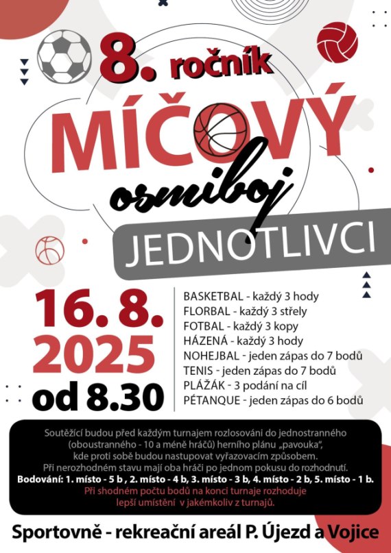 Míčový osmiboj jednotlivců