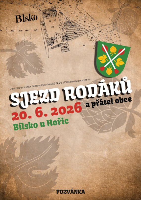 Sjezd rodáků v Bílsku u Hořic
