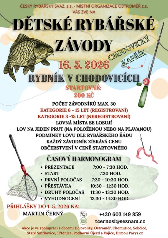 Dětské rybářské závody