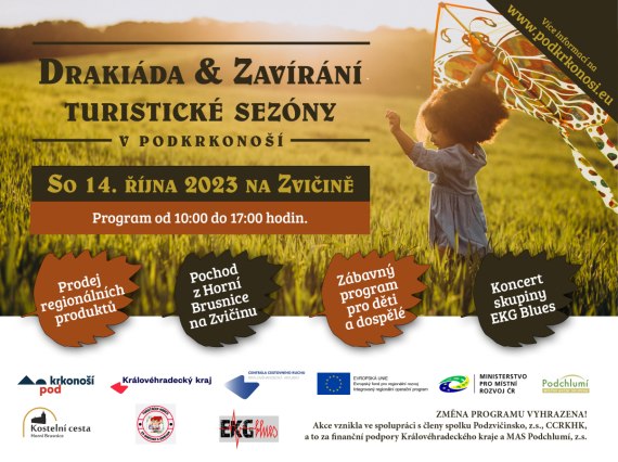 Drakiáda a Zavírání turistické sezóny v Podkrkonoší