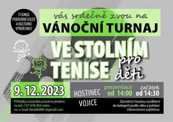 Turnaj ve stolním tenise