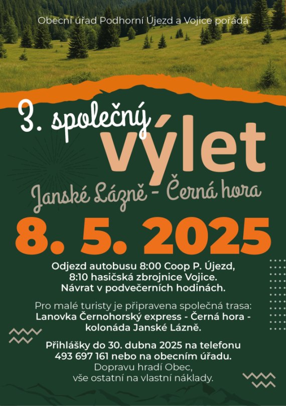3. společný výlet Janské Lázně - Černá hora