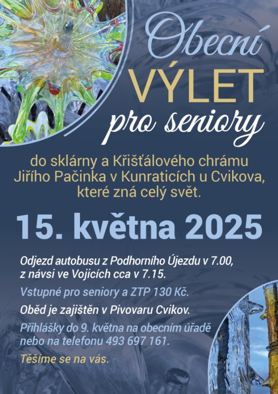 Obecní výlet pro seniory