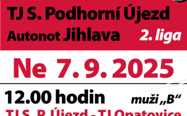 2 . ligu čeká doma dvoukolo