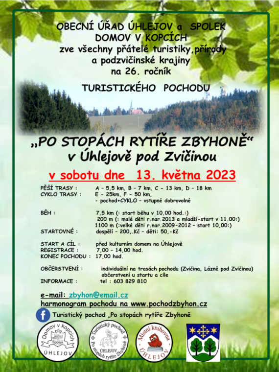 Po stopách rytíře Zbyhoně - Úhlejov