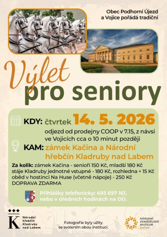 Obecní výlet pro seniory