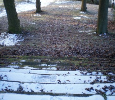 Rekonstrukce schodiště u sochy Jana...