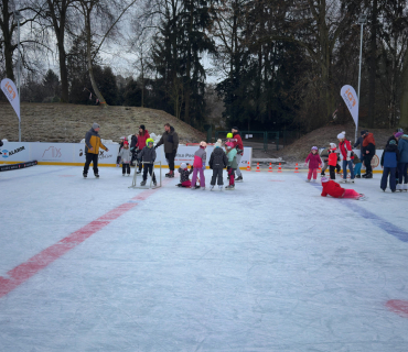 Obecní bruslení v Hořicích