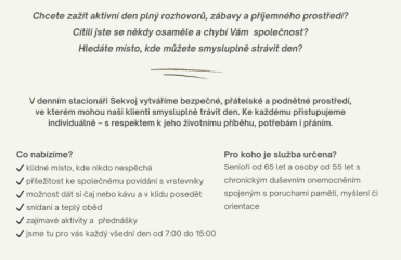 Denní stacionář Sekvoj